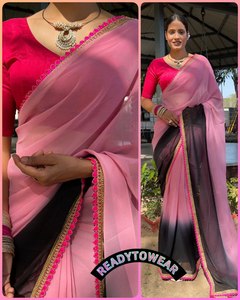 Haute Qualité Belle À La Mode Styliste 2025 Collection Georgette Soie Brodé Unstitch Salwar Kameez Dames Filles Porter La Fête - Product Image 6