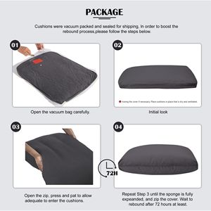 Divano Componibile Modulare da 149 Pezzi con Pouf per Arredamento Soggiorno - Product Image 4