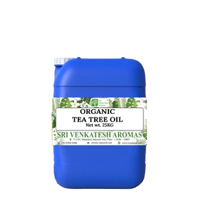 Aceite Esencial de Árbol de Té Orgánico de Grado Terapéutico, Destilado al Vapor, Aromaterapia, Empaque Estándar, Proveedor Mayorista a Granel, India - Product Image 1