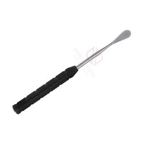 Elevador periostal ortopédico Cobb curvo, instrumento quirúrgico para columna vertebral de acero inoxidable con mango de goma - Product Image 3