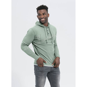 Sudadera con Capucha Personalizada con Logotipo Impreso OEM, Diseño de Invierno, Ligera, para Hombre y Mujer, Color Sólido, Holgada, Informal, 100% Algodón, Transpirable - Product Image 6