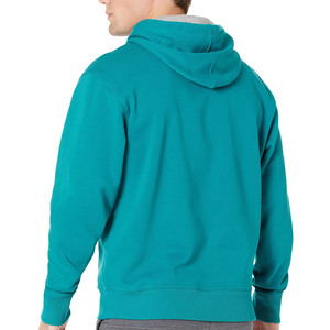 Sudaderas con capucha y sudaderas tipo pullover personalizadas para hombre, de algodón orgánico 100% con forro polar reflectante, sudaderas con capucha reflectantes para hombre. - Product Image 5