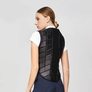 Protector Corporal Ecuestre Unisex Personalizado, Chaleco de Seguridad para Montar a Caballo con Barra de Espuma y Cordones, para Hombres y Mujeres, OEM - Product Image 2