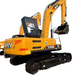 รถขุด Sany 335H มือสอง เครื่องจักรก่อสร้าง รถขุดไฮดรอลิกแบบตีนตะขาบ ชั่วโมงการทำงานต่ำ คุณภาพสูง ขาย - Product Image 1