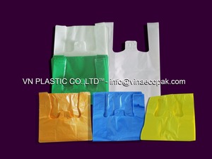 กระเป๋าซิปพลาสติก HDPE สำหรับใช้ในซูเปอร์มาร์เก็ตกระเป๋าเสื้อกั๊กทนทานโลโก้ออกแบบได้ตามต้องการ - Product Image 2