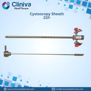 Cystoscope Sheath with Obturator 21Fr Manual <b>Laparoscopic</b> <b>Instruments</b> Surgical <b>Instrument</b> Set - Product Image 1