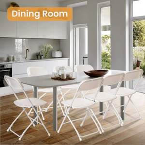 Silla Plegable Moderna de Acero Inoxidable con Diseño en Relieve, Relleno de Plástico, Asiento Resistente para Exteriores, Jardín y Playa - Product Image 2