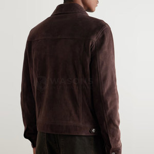 Veste de camionneur décontractée moderne, tissu respirant et doux, style classique, design à boutons sur le devant, pour un usage quotidien en extérieur - Product Image 3