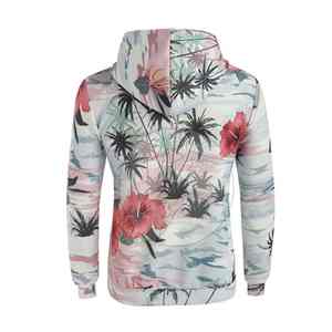 Hoodie à sublimation avec imprimé botanique unique, léger, coupe douce, moderne, tendance, tenue d'été chic, à porter en superposition, pour femme - Product Image 5