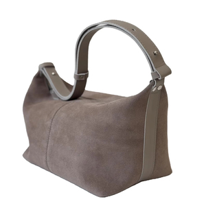 Premium Genuine Leather Fringe Handbag for Women – Vintage Boho Style Shoulder <b>Bag</b> with Tassels & <b>Studded</b> Detail - Product Image 1