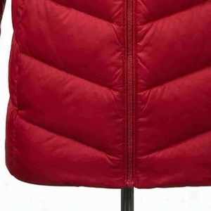 Women's <b>Quilted</b> Jacket Solid Color Stand Collar Full Sleeve Zipper Closure Winter Warm Polyester <b>Wadding</b> Regular Length - Product Image 5