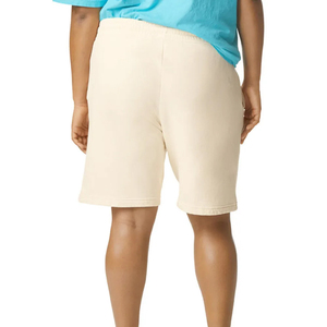 Shorts de sport en molleton français de haute qualité pour hommes et femmes, vente en gros, personnalisables, 100 % coton biologique - Product Image 2
