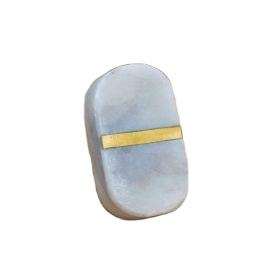 ลูกบิดมือจับทองเหลืองและหินหินอ่อนเงางามและลิ้นชักที่ทันสมัยสำหรับตู้เสื้อผ้าและตู้ร่วมสมัย - Product Image 2