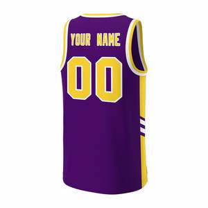 Camiseta de Baloncesto de Malla Transpirable de Alta Calidad, Impresión por Sublimación, Uniforme Deportivo Personalizado para Equipo, Nombre y Número Personalizados - Product Image 5