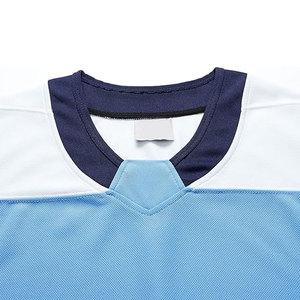 Series Ice Hockey League Team Color Blank Practice Jersey Breathable Lightweight Durable Sports Training Uniform Customizable - Product Image 5