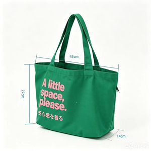 Natural Cotton Canvas <b>Tote</b> <b>Bag</b> Wholesale Cotton <b>Bag</b> Custom Printed Eco Reusable <b>Tote</b> <b>Bag</b> <b>with</b> Logo and Zipper - Product Image 2