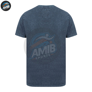 T-shirt unisexe personnalisé à épaules tombantes, effet délavé, respirant, en toile, avec bordure contrastante, de qualité supérieure, à prix abordable - Product Image 2