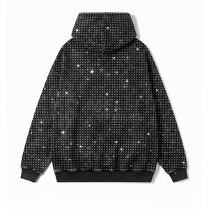 Sudadera con Capucha para Mujer, Estilo Casual, con Pedrería y Lavado Ácido, Material Suave y Ligero, Ideal para un Look Urbano - Product Image 2