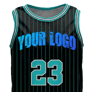 Maillot de basket sans manches personnalisé avec logo par sublimation, best-seller, respirant, séchage rapide, léger, pour équipe - Product Image 2