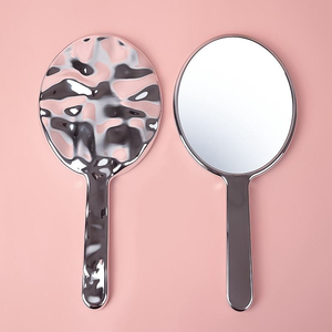 Mini Espejo Cosmético con Acabado Cromado, Marco de Plástico, Estilo de Escritorio, con Logotipo Personalizado, Personalización OEM ODM Disponible - Product Image 1