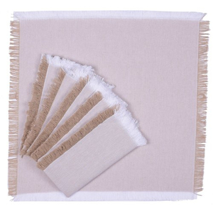 Serviettes de table en tissu 100 % coton de haute qualité, design classique 2026, dernière collection, couleur/taille/style/logo personnalisables, jetables, au crochet - Product Image 5