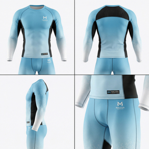 Vêtements de sport pour hommes, compression athlétique, course à pied, entraînement, gym, performance, Europa Sport Maluza, survêtement de compression - Product Image 6