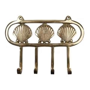 Organizador de almacenamiento con ganchos metálicos para pared, perchero para colgar abrigos, sombreros y bolsos, para la entrada del hogar. - Product Image 1