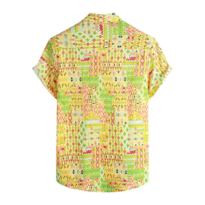 Premium Sublimation Beach <b>Shirt</b> Custom Printed Tropical Vacation Style <b>Shirt</b> Manufacturer Bulk Supply - Product Image 2