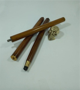 Canne de marche royale en bois, style nautique vintage, pliable en 3 sections, avec poignée en laiton, pour fournisseurs en gros - Product Image 2