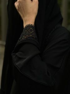 Best Dubai style abaya Traditional Islamic Women's Saudi Arabian Abaya Spring Polyester Breathable Ankle Length Muslim - Product Image 4