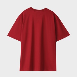 T-shirt unisexe en coton surdimensionné à épaules tombantes, coupe carrée, imprimé graphique, manches courtes, style streetwear décontracté - Product Image 2