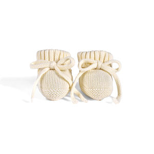 Chaussettes décontractées pour bébé de haute qualité 100% coton OEM/ODM Couleur personnalisée Écologiques Bottines tricotées pour l'hiver 0-3M Vente en gros - Product Image 1