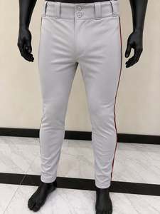 Maillot de baseball gris pour homme AERO, manches courtes, boutons sur le devant, coupe classique, respirant, polyester, uniforme adulte, toutes saisons - Product Image 4