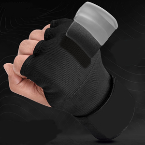 Bandages de boxe pour hommes et femmes, gants intérieurs, sangles de poignet élastiques de 100 cm, protection rembourrée pour les poings sous les mitaines - Product Image 2
