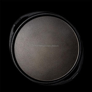 Poêle en fonte Tawa à double poignée, design moderne, pour pizza, crêpes, dosa, roti, tawa, budare, paw bhaji, usage domestique, 11,5 pouces, gaz, induction - Product Image 2