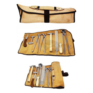 Kit Profesional de Herramientas para Herrador de Caballos, Set Completo para el Cuidado y Aseo de Pezuñas con Extractor de Clavos, Cortaúñas, Lima y Recortadora, Duradero para Equinos - Product Image 1