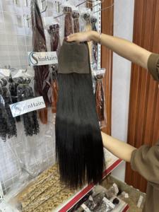 ผมมนุษย์บริสุทธิ์เวียดนามเกรด12A ผมตรงแบบมัดผมคนเวียดนาม - Product Image 4