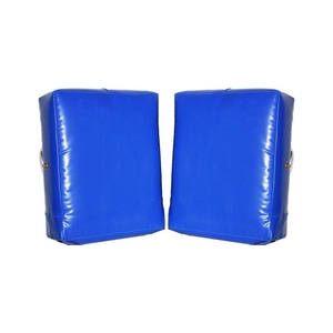แผ่นรองเตะมวยไทยหนัง PU แบบใหม่ สีและขนาดสั่งทำได้ สำหรับ MMA มวยไทย ฝึกซ้อมต่อสู้ - Product Image 2