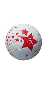 Balle de netball officielle de haute qualité cousue à la main de qualité supérieure; Accessoire de sport Netball en cuir et PU - Product Image 3