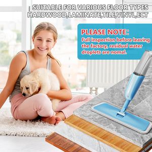 Per Swiffer Powermop: Mop Ricaricabile per Casa e Ufficio con 3 Panni Lavabili per Legno, Laminato, Ceramica e Piastrelle - Product Image 6