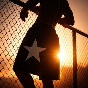 กางเกงขาสั้นสตรีทแวร์สีดำพิมพ์ลายดาวขนาดใหญ่สำหรับผู้ชาย โลโก้สั่งทำ ผ้าฝ้ายลำลองใส่สบายสำหรับฤดูร้อน ขายส่ง - Product Image 6