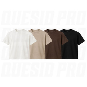 เสื้อยืดคอกลมแขนสั้นผู้ชาย แพ็คหลายตัว สไตล์ลำลองแนวสตรีทมินิมอล ทรงปกติ ใส่ได้ทุกวัน ฤดูร้อน - Product Image 4