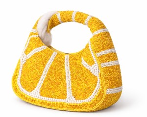 Sac à bandoulière perlé motif agrumes, idéal pour les soirées, mariages et usage quotidien, disponible à la vente en gros - Product Image 1