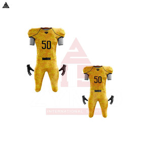 ชุดทีมมืออาชีพ ชุดอเมริกันฟุตบอล ชุดกีฬาผู้ชายที่สวมใส่สบาย แห้งเร็ว - Product Image 3