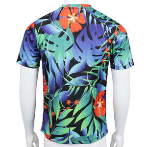 Camiseta de sublimación para hombre, 100% algodón, el mejor material, MOQ bajo, la más popular, corte holgado, estampada, para verano. - Product Image 1