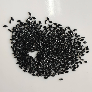 สปิเนลสีดำธรรมชาติ 3X1.5 มม. ทรงมาร์คีส์คัท คุณภาพดีที่สุด พลอยหลวมสำหรับทำเครื่องประดับ เรดเมาน์เทน เจมส์ R1BSMQCT315 - Product Image 2