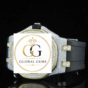 Reloj Analógico de Acero Inoxidable con Incrustaciones de Diamantes VVS, Chapado en Oro Blanco, de Alta Calidad, para Hombre, el Mejor Regalo de Joyería de Moda - Product Image 4