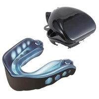 Protège-dents de boxe en silicone avec couleur et logo personnalisés, protection dentaire pour entraînement, protection sportive de qualité supérieure