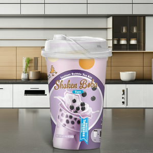 Mezcla Orgánica para Té de Burbujas de Taro con 3 Vasos - Product Image 1