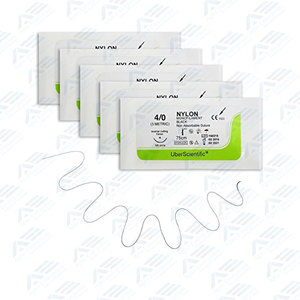 Medical Student Suture <b>Practice</b> Kit Stainless Steel Instruments with Silicone <b>Pad</b> for Wound Closure Training Surgical Skills - Product Image 2